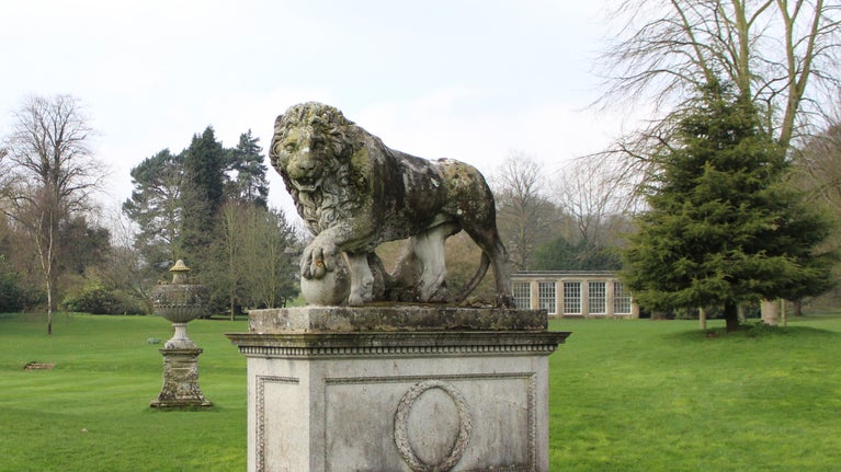 Statues in Kedleston gardens